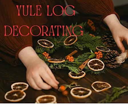 Yule Log Decorating Workshop