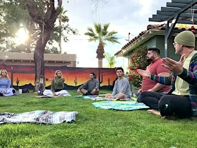 Explore the Power of Breath.  A journey with the breath and music.