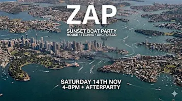 The Zap Sunset Boat Party
