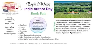 Raphael Winery Indie Author Day Book Fair