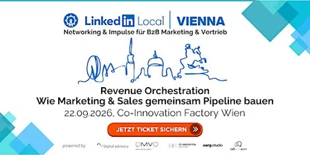 LinkedIn Local Vienna #07 – Wie Marketing & Sales gemeinsam Pipeline bauen