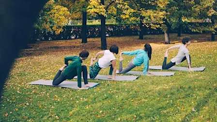 Yoga al Parco Iris con Milkyoga