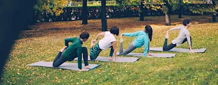 Yoga al Parco Iris con Milkyoga