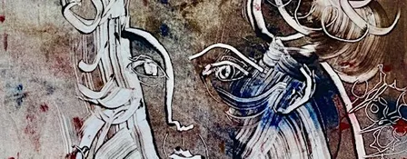 Experimental Monotype and Monoprint
