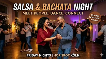 Freunde Kennenlernen: Salsa & Bachata Workshop für Anfänger inkl. Party