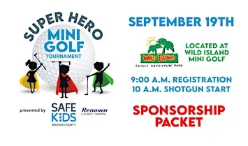 2026 Safe Kids Washoe County Mini Golf Fundraising Tournament