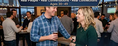Baltimore Singles Event:  Meet & Mingle with Singles  30–49