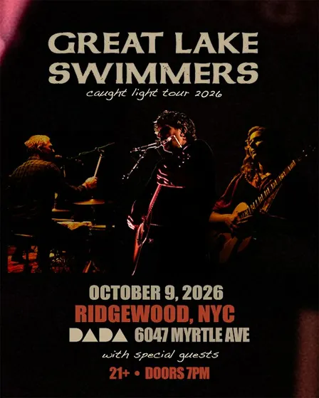 DADA x TEM present: Great Lake Swimmers + Colleen Brown