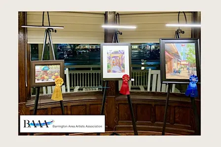 Third Thursday Art Night Out: Barrington Area Artists Association Art Sale