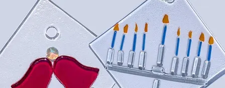 Fused Glass Ornaments