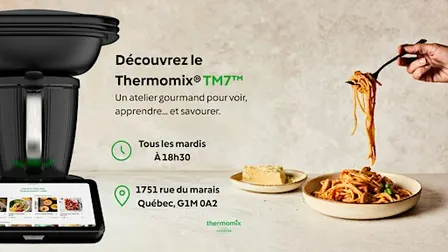 Atelier Découverte Thermomix TM7