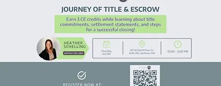 The Journey of Title and Escrow (3 CE Credits)