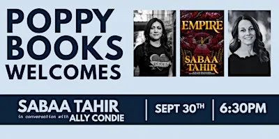 Author Event: Sabaa Tahir
