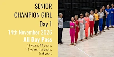 BJP Senior Champion Girl - Day 1