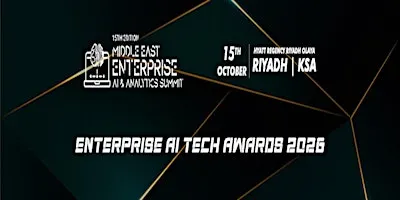 15th Middle East Enterprise AI & Analytics Summit