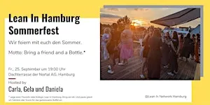 Sommerfest - LeanIn Network Hamburg