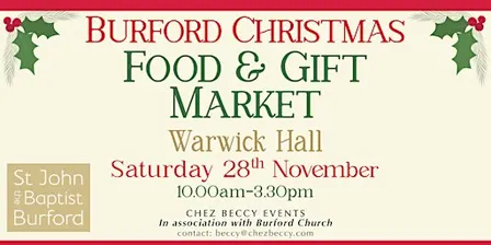 Burford Christmas Market 2026| Food, Gifts & Artisan Makers