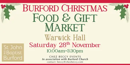 Burford Christmas Market 2026| Food, Gifts & Artisan Makers