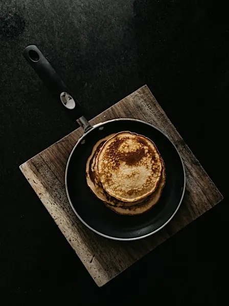 Using up stuff (maybe flour, eggs and milk) before ash