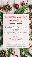 Christmas wreath making workshop