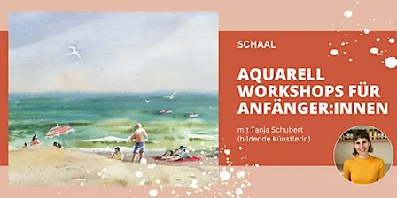 AQUARELLMALEN FÜR ANFÄNGER:INNEN - Strandszene