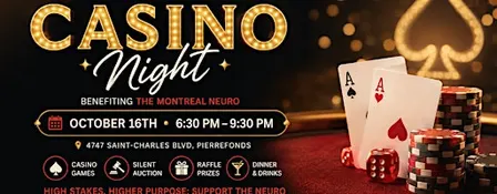 Casino Night benefitting the Montreal Neuro