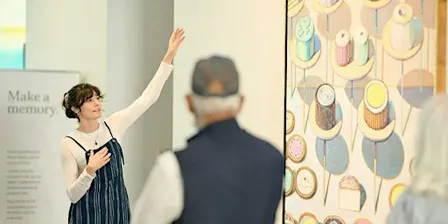 Gallery Conversations with a Museum Docent
