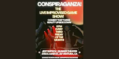 Jest Improv Presents: Conspiraganza! A Live Improvised Game Show