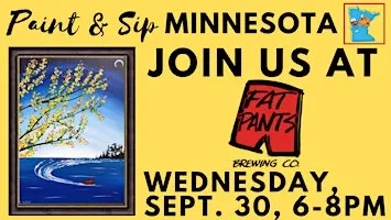 September 30 Paint & Sip at Fat Pants Brewing Co.