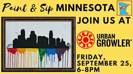 September 25 Paint & Sip at Urban Growler Brewing