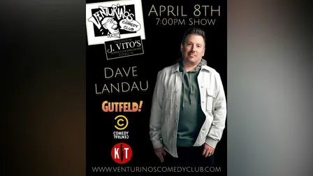 Dave Landau at Venturino's Comedy Club!
