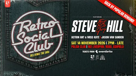 Retro Social Club at Polish Club Ashfield
