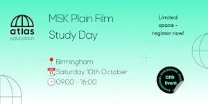 MSK Plain Film Study Day