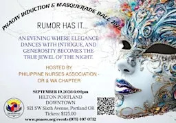 PNAOW Induction and Masquerade Ball