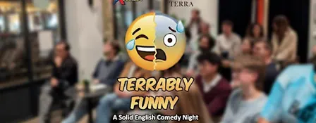 Terrably Funny! English Comedy Night @Terra