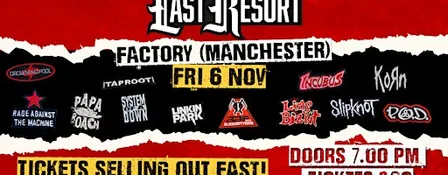 Last Resort - Nu Metal Tribute at Fac251 (Manchester)