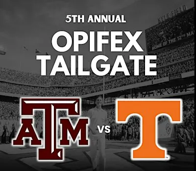 5th Annual OPIFEX Tailgate! BTHO Tennessee