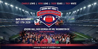 2026 Howard Homecoming Bison Day Vibez After-Game Party