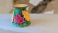 Ceramics Project: Autumn Candle Stick