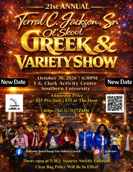 The 21st Annual Terral C. Jackson Sr. Ol’ Skool Greek & Variety Show