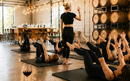Pilates + Pinot