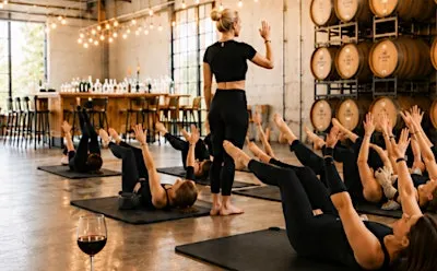 Pilates + Pinot