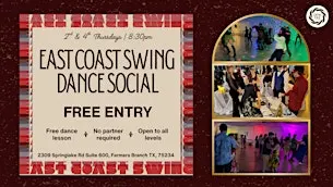 Free East Coast Swing Dance Social | Beginner Class Included
