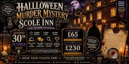 Halloween Murder at the Scole Inn: A 1655 Coaching Inn Mystery