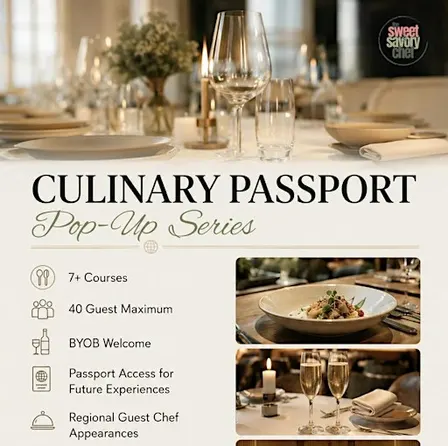 September | Culinary Passport Experience: 7-Course Tasting Journey