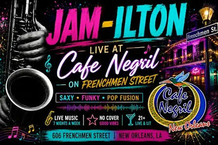 Jam-ilton LIVE at Café Negril