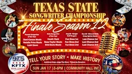 Finale - Season 12 - Texas State Songwriters Championship