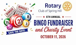 6th Annual Rotary Bingo Charity Event!