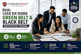 Dual Lean Six Sigma Green & Black Belt Norfolk | Training with Exam Voucher