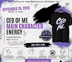 CEO of Me Teen Workshop